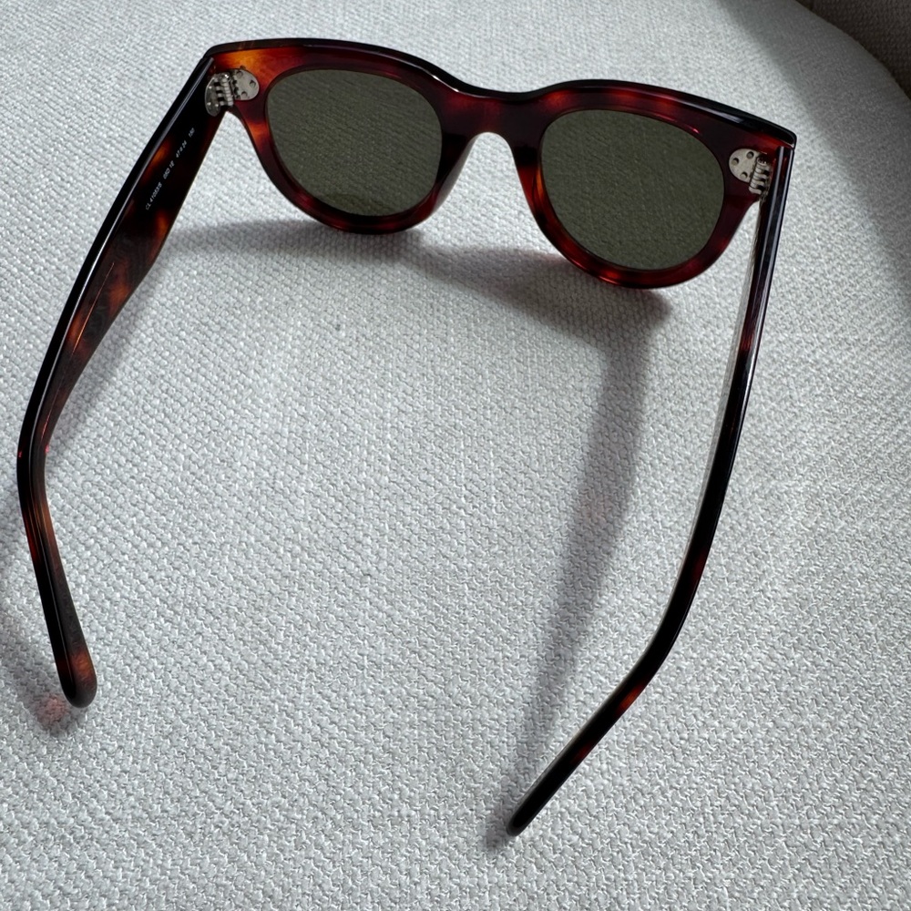 Celine Tortoise Shell Sunglasses - Picture 5 of 14
